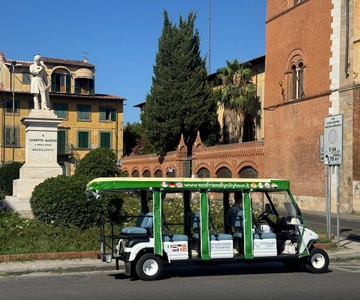 Pisa: Jenseits des Turms Golf Cart Tour (Rundfahrt)
