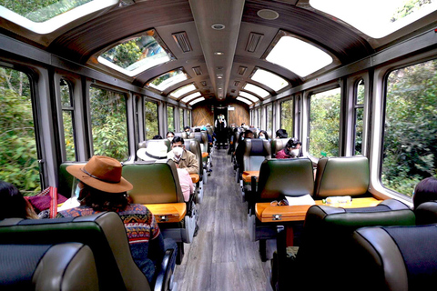 Cusco : Excursion d&#039;une journée au Machu Picchu avec le train de l&#039;observatoire Vistadome