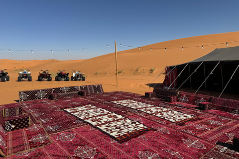 Riyadh Desert Safari Camel Ride Quad Bikes, and Dinner