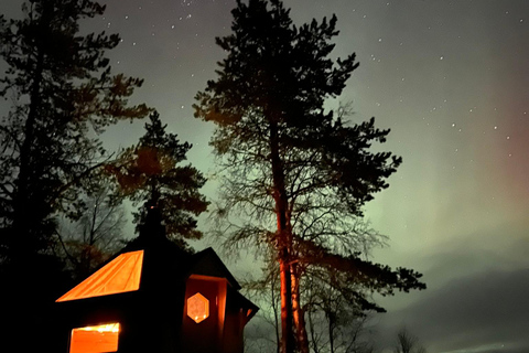 Levi: Private Sauna Experience, Dinner and Northern Lights