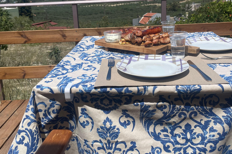 Heraklion: Grill o zachodzie słońca w gaju oliwnymHeraklion: Grill przy zachodzie słońca w gaju oliwnym