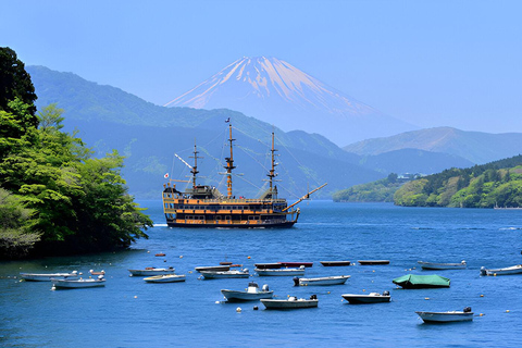 Depuis Tokyo : Mont Fuji et Hakone visite d&#039;une jounée privée