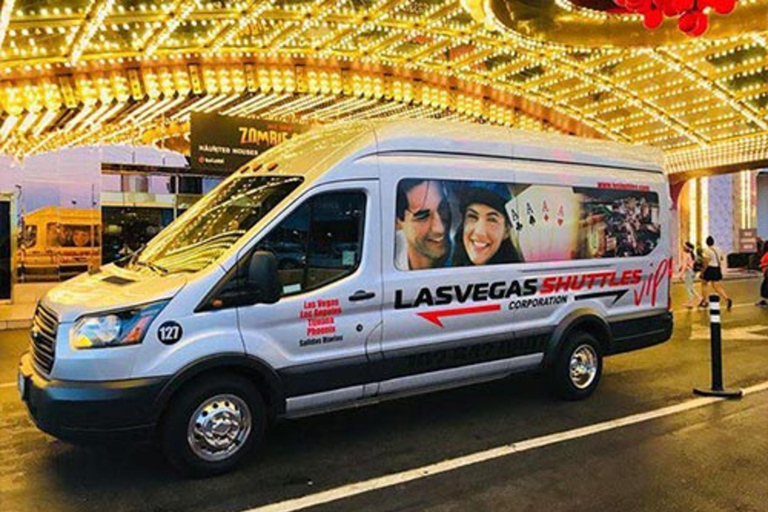 Las Vegas: Comfortable shuttle trips from/to San Diego Single shuttle ticket from San Diego to Las Vegas