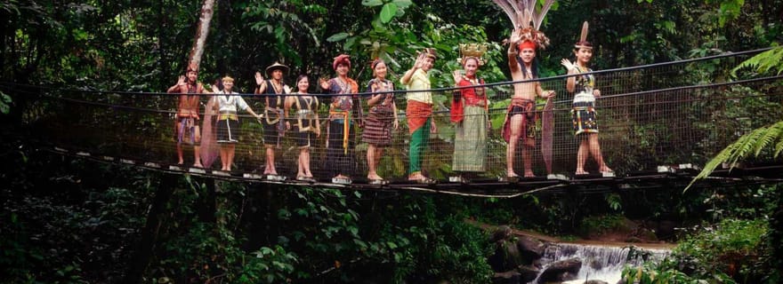 Kota Kinabalu : excursion d'une journée au village culturel Mari-Mari