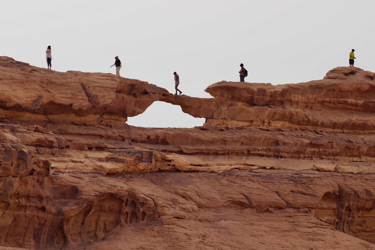 Burdah-Arch- Hiking of the highest stone arches of WadiRum Hiking on the top of Burdah-Arch - day trip