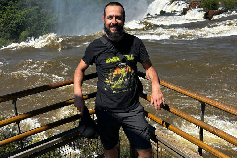 Visite privée des chutes d&#039;Iguaçu côté brésilien et argentin