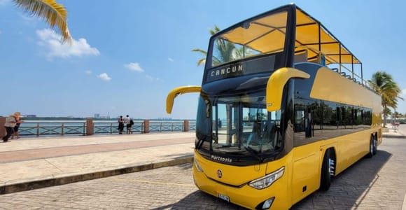 Cancun: Sightseeing Bus City Tour