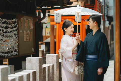 Osaka: Kimono or Yukata Rental &Photos Service Options 【Ladies】Kimono or Yukata Rental