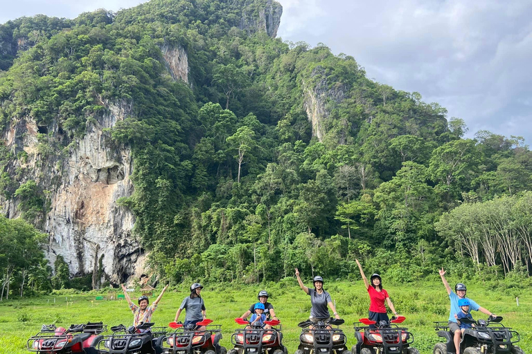 Experiencia Extrema en ATV en Krabi con Traslado y Aventura30 minutos en quad