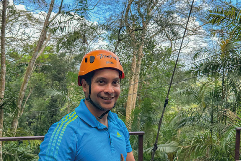Panama City: Canopy, a 10-line adventure circuit, Gamboa