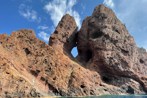 Da Sagone/Cargèse: Tour in barca di Scandola, Piana e Girolata