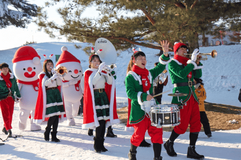 Snowyland, Cable Car Ticket and Shuttle Bus tour from Seoul Shuttle from Hotel the Designers Dongdaemun