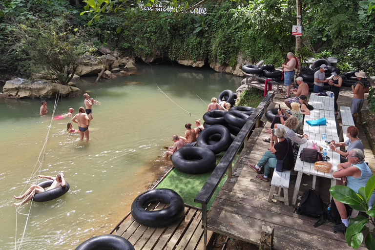 Laos: Jungle Zipline en Caving TourLaos: Jungle Zipline en speleologie-tour
