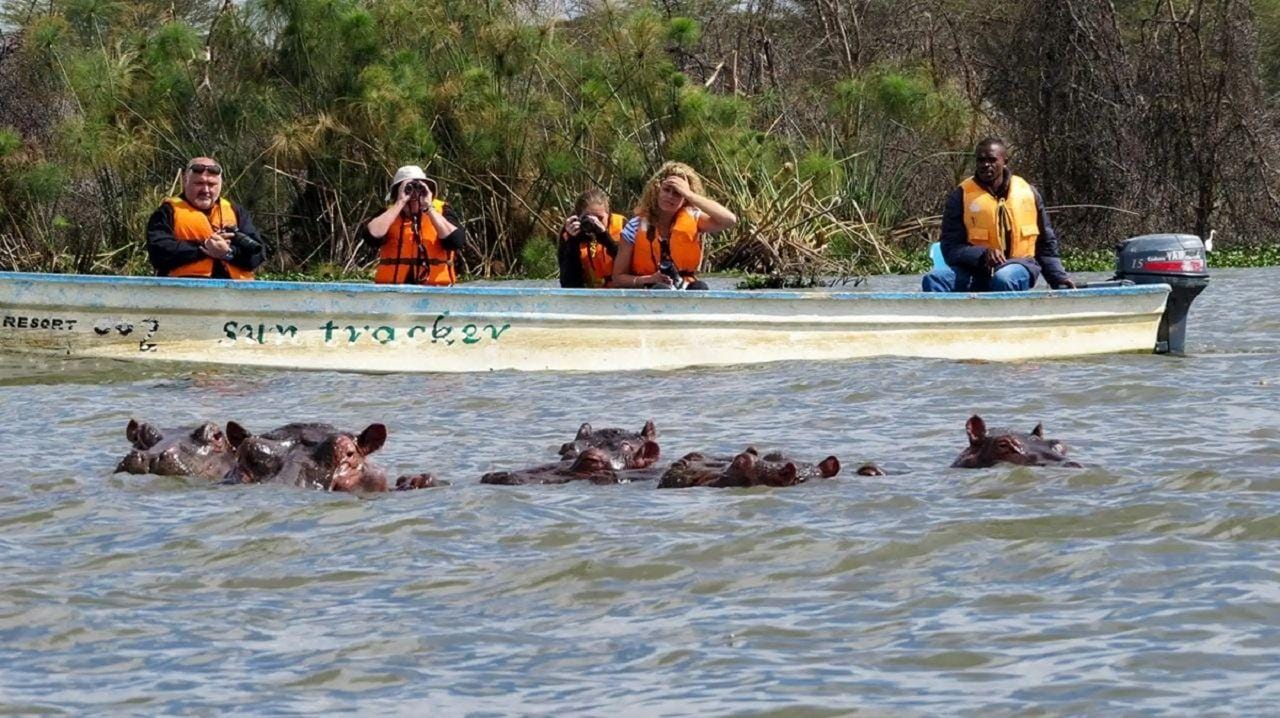 Nairobi: Gruppen-Tour zum Hell's Gate Nationalpark und zum Naivasha-See