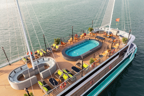 From Hanoi: Halong Bay Day Cruise with Kayak, Cave & Swim Halong Bay Day Cruise from Halong Port (No Transfer)