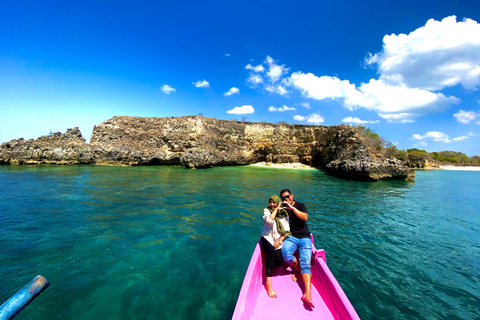 Lombok : Sand island, gili petelu, gili gambir &amp; pink beach