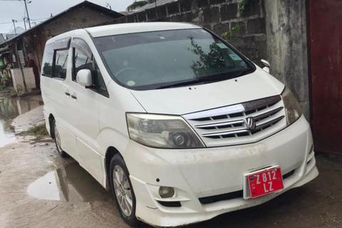 Zanzibar: Transfer till/från flygplatsen från valfri plats