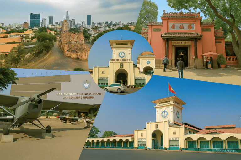 Ho Chi Minh City Half Day or Full Day Tour Group Tour In Full Day