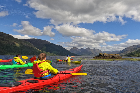 Kajakupplevelse i slottet Eilean Donan