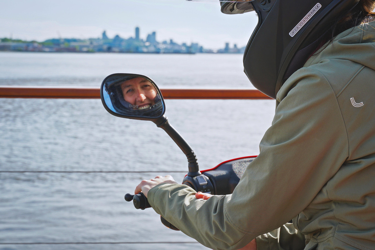 Quebec City - Scooter Guided Tour on Ile d'Orléans Quebec City: Scooter Tour on Ile d'Orleans chocolate berries