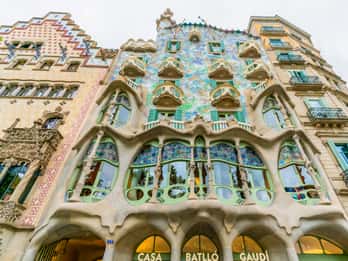 Barcelona: Entré till Casa Batlló och självguidad rundtur