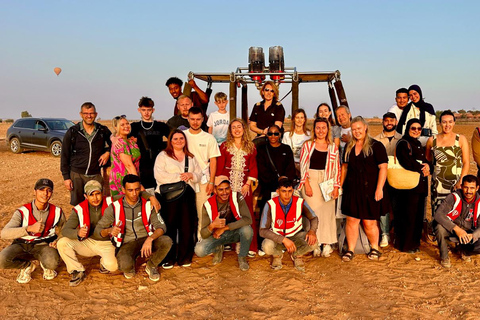 Marrakech: Balloon Flight, Berber Breakfast & Certificate