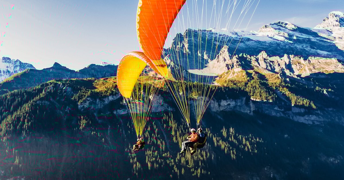 Interlaken Tandem Paragliding Flight GetYourGuide