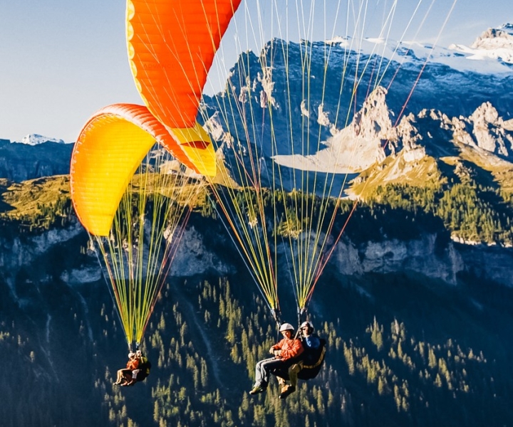 Interlaken: Paragliding-Tandemflug