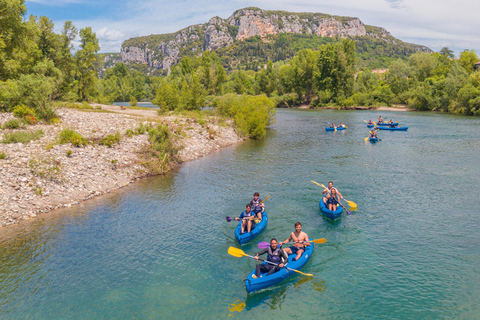 Canoë Montana - Canoeing in the Hérault Gorges Canoe Montana - Canoeing down the Hérault gorges