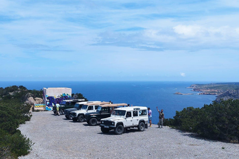 Ibiza: Jeep Safari Island Exploration Sunday to Friday with Pickup from Es Canar/Santa Eularia