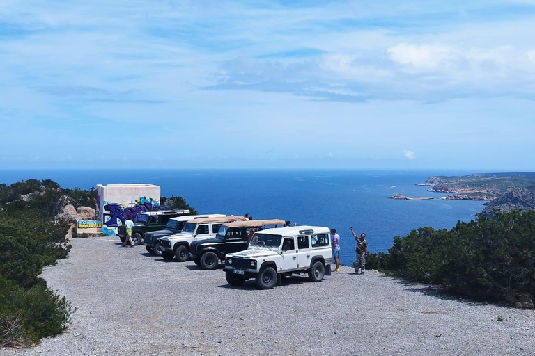 Ibiza: Jeep Safari Island Exploration Sunday to Friday with Pickup from Es Canar/Santa Eularia