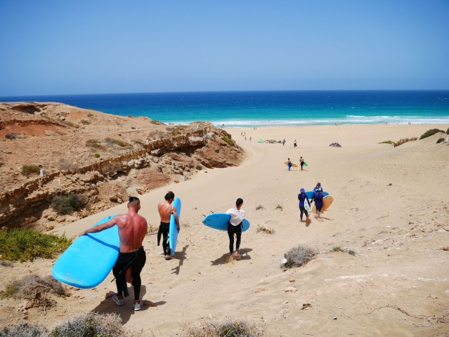 Visit Corralejo : Beginner Surf Course 1 or 3 days in Corralejo