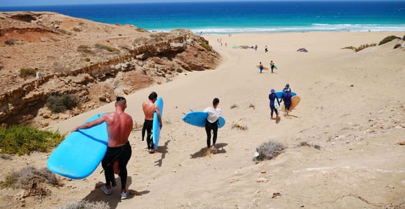 Learn to Surf in the north of Fuerteventura!