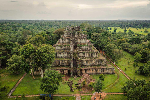 Phnom Penh: 2-Day Hidden Temples and Kulen Waterfall Tour 2-Day PNH - REP Hidden Koh Ker Temple Kulen Waterfall Tours