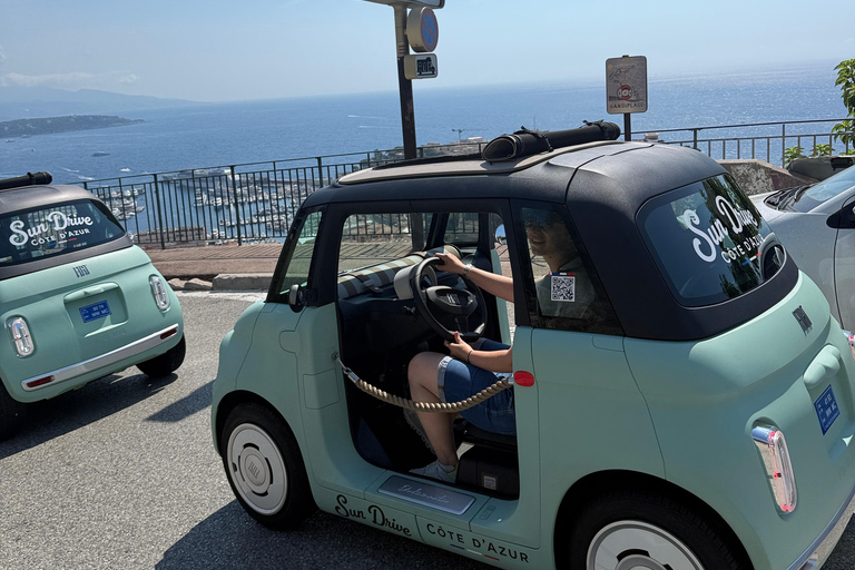 Saint-Jean-Cap-Ferrat & Monaco: Tour in a 100% electric Fiat Topolino 2-hour Panoramic Tour of Monaco