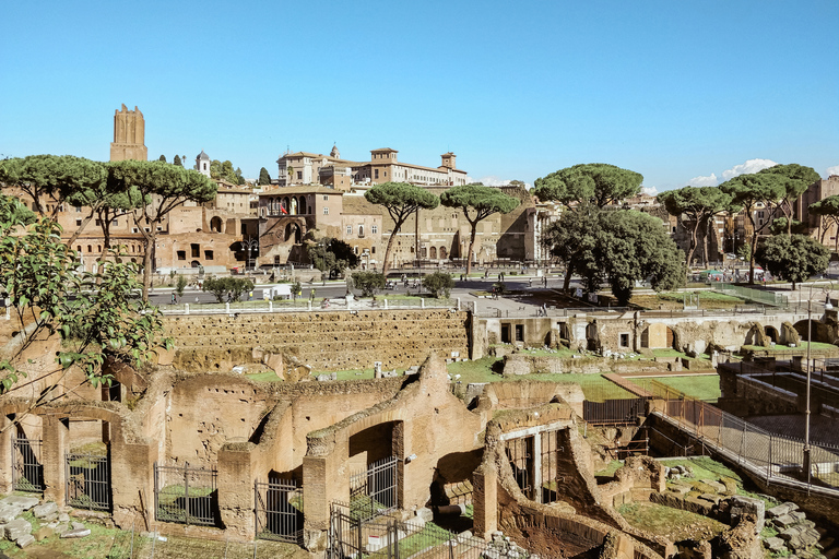 Rzym: Zwiedzanie Koloseum, Forum Romanum i Wzgórza PalatyńskiegoArena Express Tour z Forum Romanum w języku angielskim