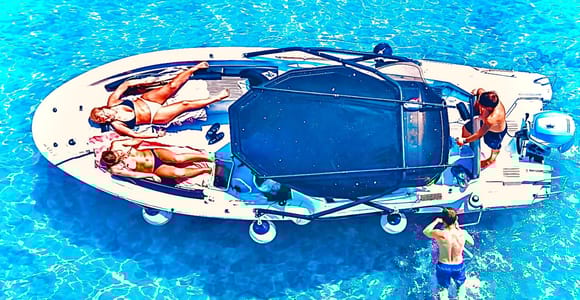 Zadar: Schnellboot-Tour zu den 3 Perlen von Zadar mit Wein & Obst