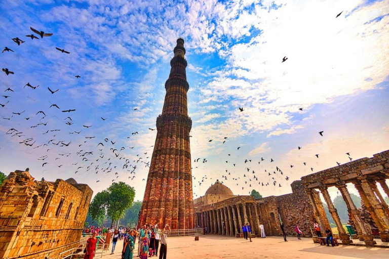 Delhi: visita guiada de un día completo con lo más destacado de la ciudadDelhi: Visita guiada de un día completo con lo más destacado de la ciudad