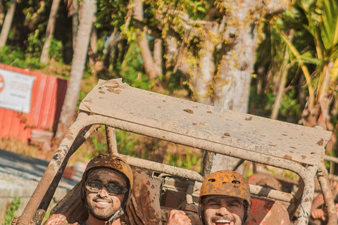 Bali: Buggy Ride, White Water Tubing, and Waterfall Tour