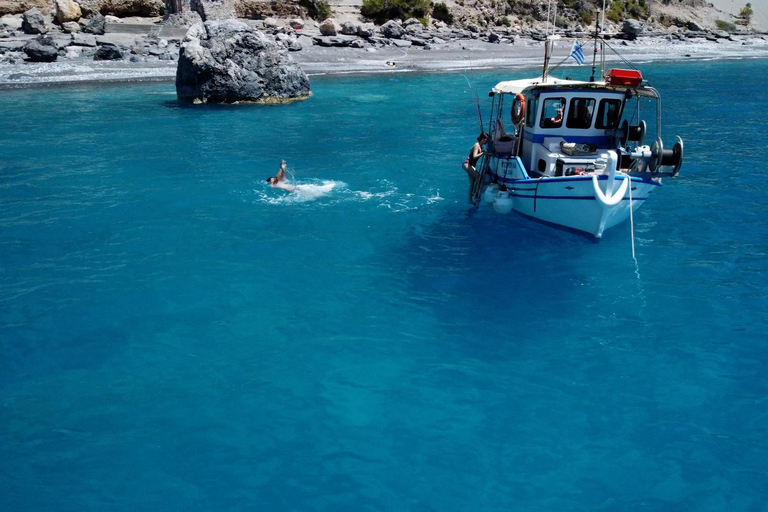 Gita di pesca a Sfakia di giorno