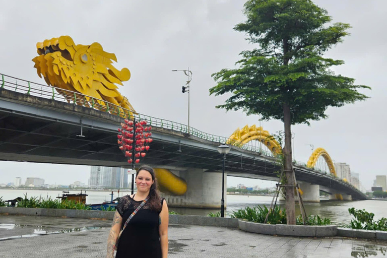 Da Nang Marmorberg, Dragon Bridge, strand Motorcykeltur