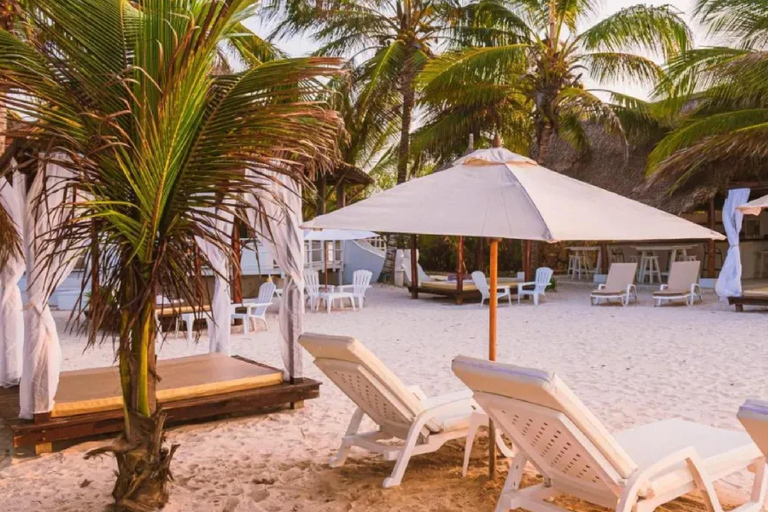 Cartagena: Escape to Marine Beach, Cocktail, Pool, and Hotel Pickup Included