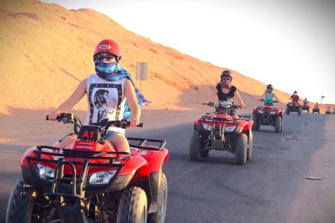 Hurghada: VIP Quad, Sea, Camel, Safari, Stargazing & Dinner Hurghada & Sahl Hasheesh: VIP Quad and Camel Ride Only