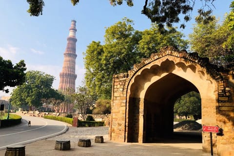 Skip-the-line Qutub Minar Private Tour with Transfer & Guide
