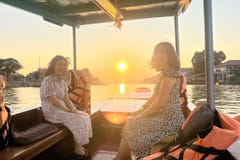 Ayutthaya Tempel: Tagestour ab Bangkok mit Bootsfahrt bei Sonnenuntergang
