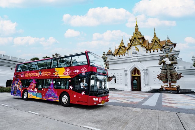Visit Pattaya City Sightseeing Hop-On Hop-Off Bus Tour in Pattaya