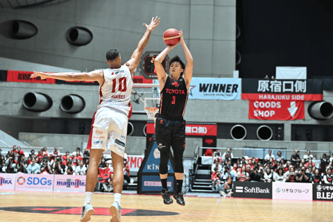 Tokyo: Alvark Tokyo Basketball Game Ticket Short Side Upper Tier seating