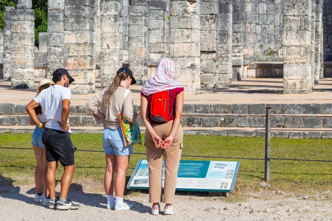 Cancun : Excursion d&#039;une journée à Chichen Itza, Cenote et ValladolidCircuit de luxe au départ de Cancun