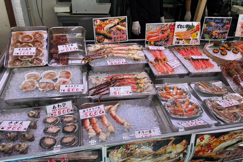 Tokyo: Tour di Tsukiji (include mappa originale e degustazione)