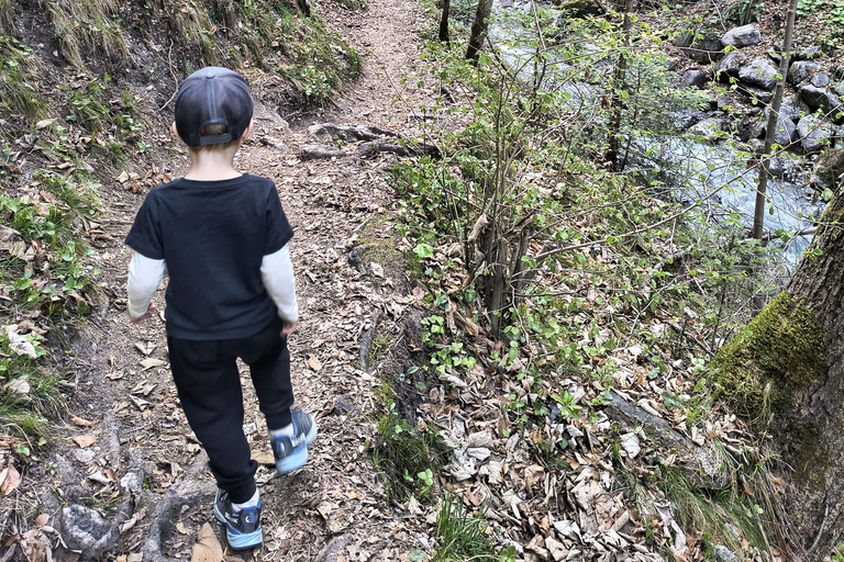 Family Hike through the Ehnbach Gorge near Innsbruck